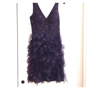 Purple cocktail dress- perfect for a wedding!